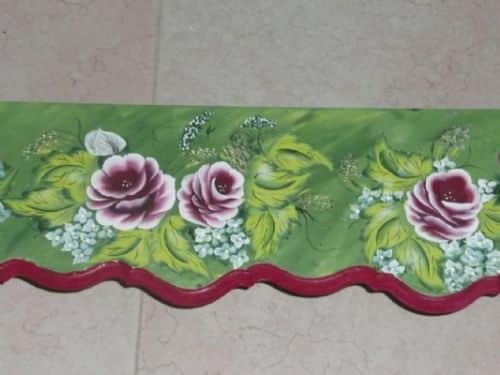 קרניז לוילון-ציור על עץ