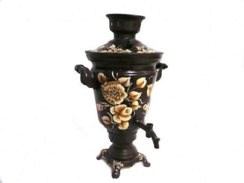 סמובר בצבע חום-דוגמה -נמכר