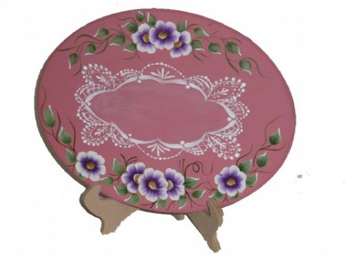 ורדים 1 בשילוב תחרה-דוגמה