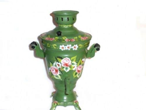 סמובר בצבע ירוק-נמכר