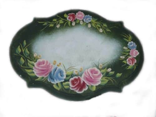 עיטור ורדים סביב-דוגמה