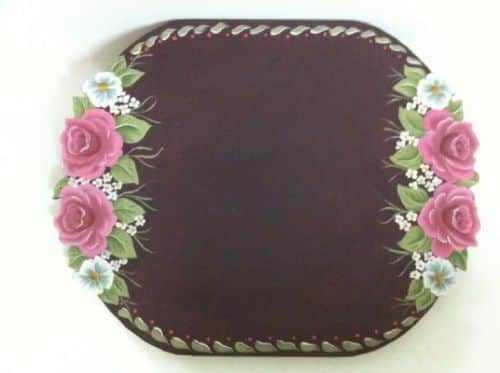 פלייסמנט-ציור על עץ