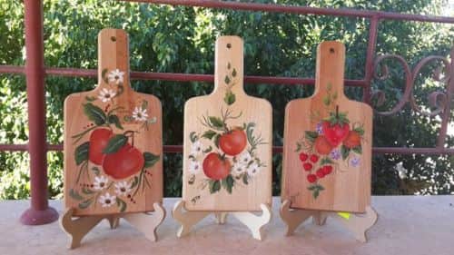 ציור על חתוך ללחם